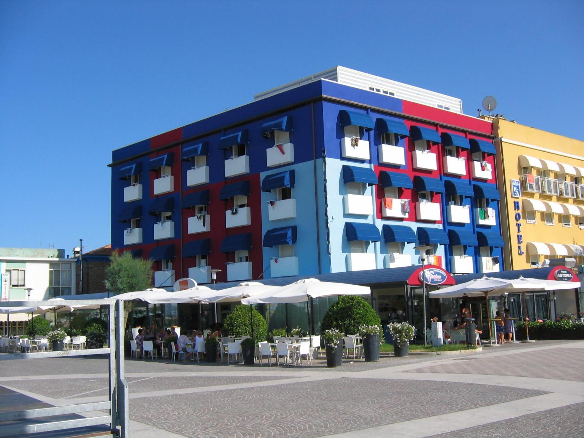 Astoria Hotell Pesaro Eksteriør bilde